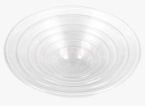 국산 다용도 투명 PC 믹싱볼 대형 샐러드 반죽 베이킹 [41cm] : 돈돈두