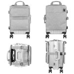 한나파이어, 가방에 가방을 추가하는 수하물 스트랩 - 여분의 걸 수 있는 정리함 조절 가능, 및 휴가를 위한 핸즈프리 멀티 여행 액세서리... 