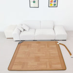 한일의료기 전자파없는 거실용 방수 장판 온열 온수매트 마루격자, 중형 : 웰빙한일의료기