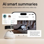 PETLIBRO AI 반려견 카메라 실내 폰 앱 [멀티 펫 인식, 일일 활동 분석 및 스마트 요약] 캣 캠 360 뷰, 1080P 나이트 비전, 양방향 오디오... 