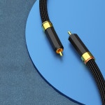 모노사우디오 순수 구리 RCA 커넥터 R209G/R 플러그 RCA 수 단자 24k 금 로듐 도금 파이 오디오 비디오 신호 입력 출력 : 이룸종합상사48