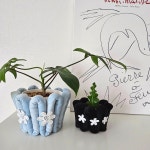 식물선택 + 미니 화분커버 팟커버 감성화분 플렌테리어 집들이선물 : 플라피