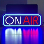 ON AIR 네온 사인 - 장 객실 바 상점 클럽 차고 홈 파티 벽이 된 USB 전원 LED  조명 : 바이포유10
