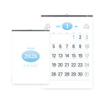 파스텔 숫자 음력 벽달력 벽걸이 캘린더 카렌다 : 팩토리아트