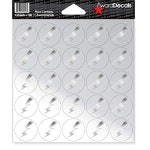 상 데칼 라이트닝 볼트 (실버 온 클리어) 스티커 세트 (100 1 ) 오리지널 프리미엄 2천만 두께 헬멧 1976년부터 미국에서 제작됨 Black on... 