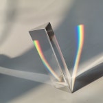 광학 유리 무지개 프리즘 30x30x150mm 교육 실험 삼각형 프리즘 슈팅 크리스탈 라이트 실험 : 판다라01