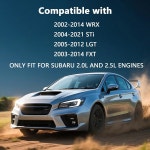 스바루 WRX 02 14 FXT 03 14 STi 04 21 T 05 12 2.0L 2.5L에 IM 개스킷 니트릴 씰 하드웨어 스타테크 오토 흡기 매니폴드 개스킷 페놀... 