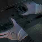 국산 NBR 코팅장갑 손바닥 핸드맥스 파워그립707 반코팅장갑 XL(특대형), 50켤레 : 베스트백화점