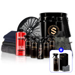 [+타이어광택제] 더클래스 13종 셀프 세차 용품 자동차 실내 실외 입문 손세차 디테일링 세트 : THECLASS 더 클래스