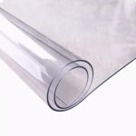 투명1 원의 토끼 5mm 핑크 60cm 원탁용 보관 디자인 테이블용 예쁜 패브릭 50cm 지름 투명1 5mm N65 원의 지름 60cm : 소소한행복001