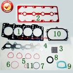 188A5.000 엔진 Fiat PALIO Weekend SIENA STILO 1.2L 1242CC 99- 71718654 52220800 HK4791 용 전체 가스켓 세트 키트 : 해미미