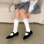 [G3691] 코듀로이 스트랩 메리제인 플랫슈즈 : 새로이클라쓰