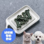 10+2 헬로튼튼 [총12P] 강아지 고양이 덴탈껌 천연 수제껌 치석제거 치태 입냄새 치아 : 헬로맘마미아