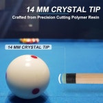 디스덴사 당구 큐대 헤비 점프 브레이크 큐대 24-25온스, 캐나다 우드 14mm Blue : 스포츠에어