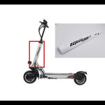 전기 스쿠터 스피드웨이 V용 폴 수리 및 교체 예비 부품 : 판다다01