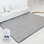 한일의료기 전자파없는 거실용 침대용 난방 온수매트 헤링본그레이, 특대형 : 웰빙한일의료기