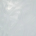 레이스 프렌치 체크라인 스텐실 네일스티커 H-027 : 네일컴퍼니