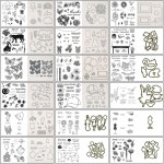모자 오프 클리어 감정을위한 스탬프 커팅 DIY 다이 장식 모든 SCRAPBOOKING d H6557 : 아비아드