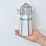 스테인드글라스 등대 오션라이트 조명 무드등 원목 led 수유등 인테리어 조명 소품 바다 : 쎄알리스