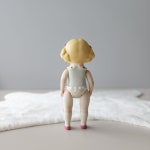 [BJD] 스위티 베베 레인보우 도트 8cm 아트통 도자기 구관인형 : 블루 미네트