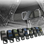 스틸 텍티컬 패브릭 케쥬얼 양면 군용벨트 폭넓은 튼튼한 남성 정장 군인 작업복 질긴 벨트 : 대경물류