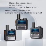 YATEGOOD GPS 젤로 워키토키 장거리 글로벌 ptt 4G POC 라디오 100km G6086 : 덕신기전