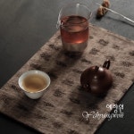 [다도 러너] 예향원 고급 견직 향운사 자카드 다석 양면 티테이블 매트 E-10599 : 예향원