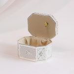 로사 카메오 보석함 오르골 아이보리&핑크 디즈니 오프닝 앤틱 쥬얼리박스 : 오르골4757