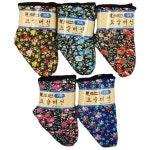 SOGO 전통양말 요술버선 중목실리콘덧신(3켤레) 덧버선 겨울양말  요양원 : sogomall