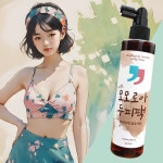 메이팜 맥주효모 모모로아 두피 열 쿨링스프레이 어성초 헤어 팩 [프리미엄 들꽃처럼] : 메이스토어
