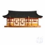 삼미호 ㄷ자 기와집 우드조립 만들기DIY키트 DIY조립키트 : 메카바티