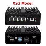 BKHD 방화벽 어플라이언스 업그레이드 버전 인텔 N150 J5005 N6210 팬리스 미니 PC 4xi226-V 2.5G 솔리드 Proxmox pfSense OPNsense... 