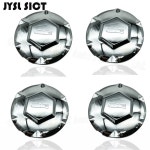 GMC 02-07 Envoy XL 04-05 XUV 6 스포크 9593396 허브 커버 용 4pcs 휠 센터 캡 : 큰나라리