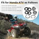 혼다 린콘 650 680 TRX680FA TRX650FA 91051-HN8-003용 MATI 후륜 베어링 및 씰 키트 : 써티식스굿커머스