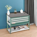 그리즐리 인더스트리얼 H0837-3-드로워 슬라이드 라이저 포함 미드 볼 베어링 : 굿파이브원