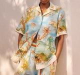 수입 린넨 셔츠 여자 블라우스 하객룩 h2908 : 차도우