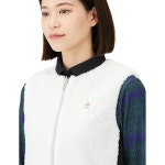 먼싱웨어 MGWWJK51 여성용 아우터 조끼, 리버서블 보온 크루넥 드레스, 골프 BW00 (Brown) 3L : 준일