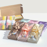 칠순답례품 오색국수 공단보자기포장300g 웨딩 팔순 환갑 돌잔치 어린이집 생일 선물 : 지니컴퍼니