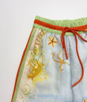 수입 여자 린넨 바지 명품 여성의류 하객룩 팬츠 h2908 : 차도우