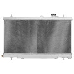 BDFHYK 2ROW 40mm 45111FE091 Alu num Radiator Com ible with for 2005 2006 Saab 9 2X H4 2 0L/H4 5L 200 : 르 샤토