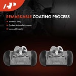 일부 모델과 호환되는 A 프론트 드라이버 및 조수석 드럼 브레이크 휠 실린더 ster 1968 1969 1970 1971 2 PC 세트 place F72438 Front 1... 