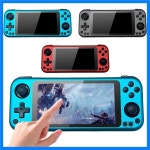 CB408 포켓 게임기 Linux 4.7 인치 IPS 스크린 비디오 게임 콘솔 오픈 소스 휴대용 게임 콘솔 4000mAh 어린이 성인용 : 더몽테크