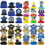 9PCS 16th 생일 센터 용품 Blue 블루 네이비 여성용 위한 벌집 : 딜하우스007