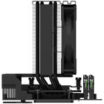 3RSYS RC370N PWM 블랙 램프리 공랭쿨러 CPU쿨러 쿨링팬 냉각팬 : SHARKHAN샤칸