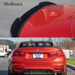 BMW 4 시리즈 F33 컨버터블 & M4 F83 CS 스타일 탄소 섬유 리어 스포일러 트렁크 윙 2013-2020 : 다채움상점