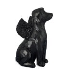 천사 강아지 피규어, 개를 잃은 추모 선물, 위한 반려동물 개 공감 분실 사별 날개가 달린 동상 Dog Angel#1 : borimom