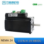 JMC Nema24 2상 5 36VDC 36 CANbus 31 모터 RC용 CANopen/RS485 CNC 통합 3Nm 30 스테퍼 컨트롤러 및 0A IHSS60 드라이버 8mm... 