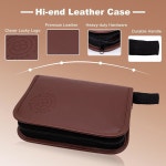 남녀공용 골프 액세서리 선물 세트 (가죽 케이스) : 외국