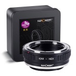 K&F 컨셉 렌즈 마운트 어댑터 Konica AR 렌즈와 호환되는 NEX E-Mount 카메라 본체, 소니 NEX-3C NEX-5C NEX-5N NEX-5R NEX-6 NEX-7... 