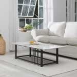 세라믹 사각 소파 좌식테이블 1200 : 똑소비shop